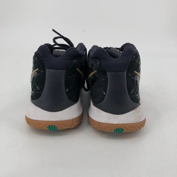 Nike Black & Blue Kyrie 4 Athletic Sneakers | Basketball main image 6